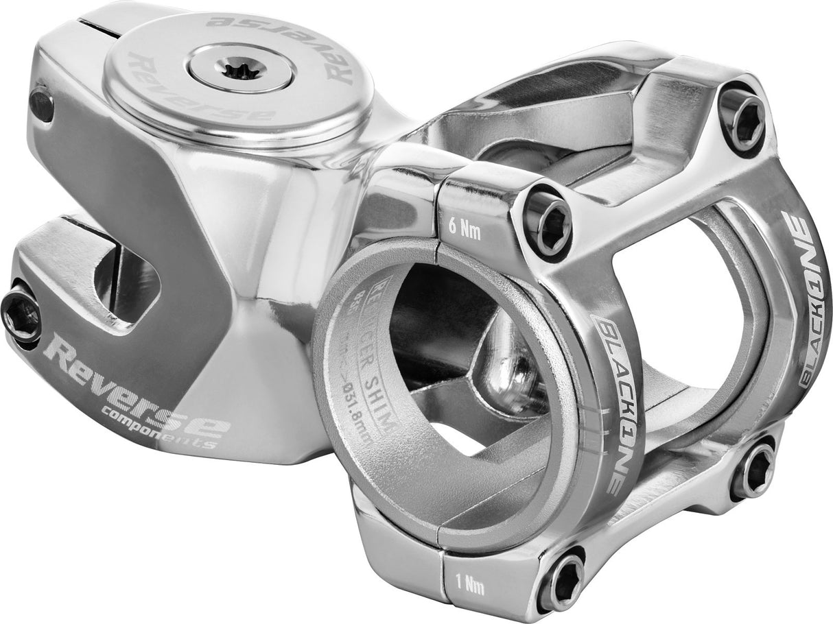 Black ONE D-2 Titan Vorbau 50 mm - silber