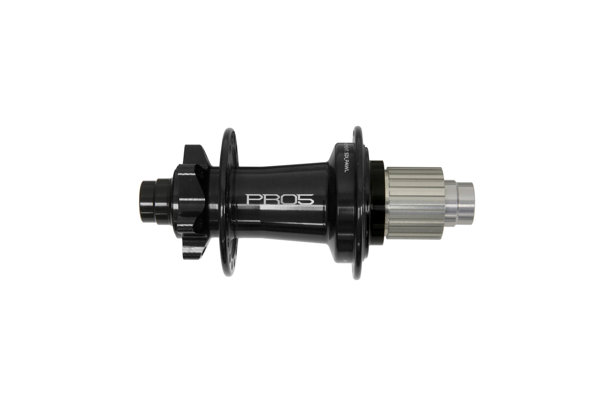 Pro 5 Hinterradnabe 32 Loch - schwarz - Shimano Microspline Freilauf