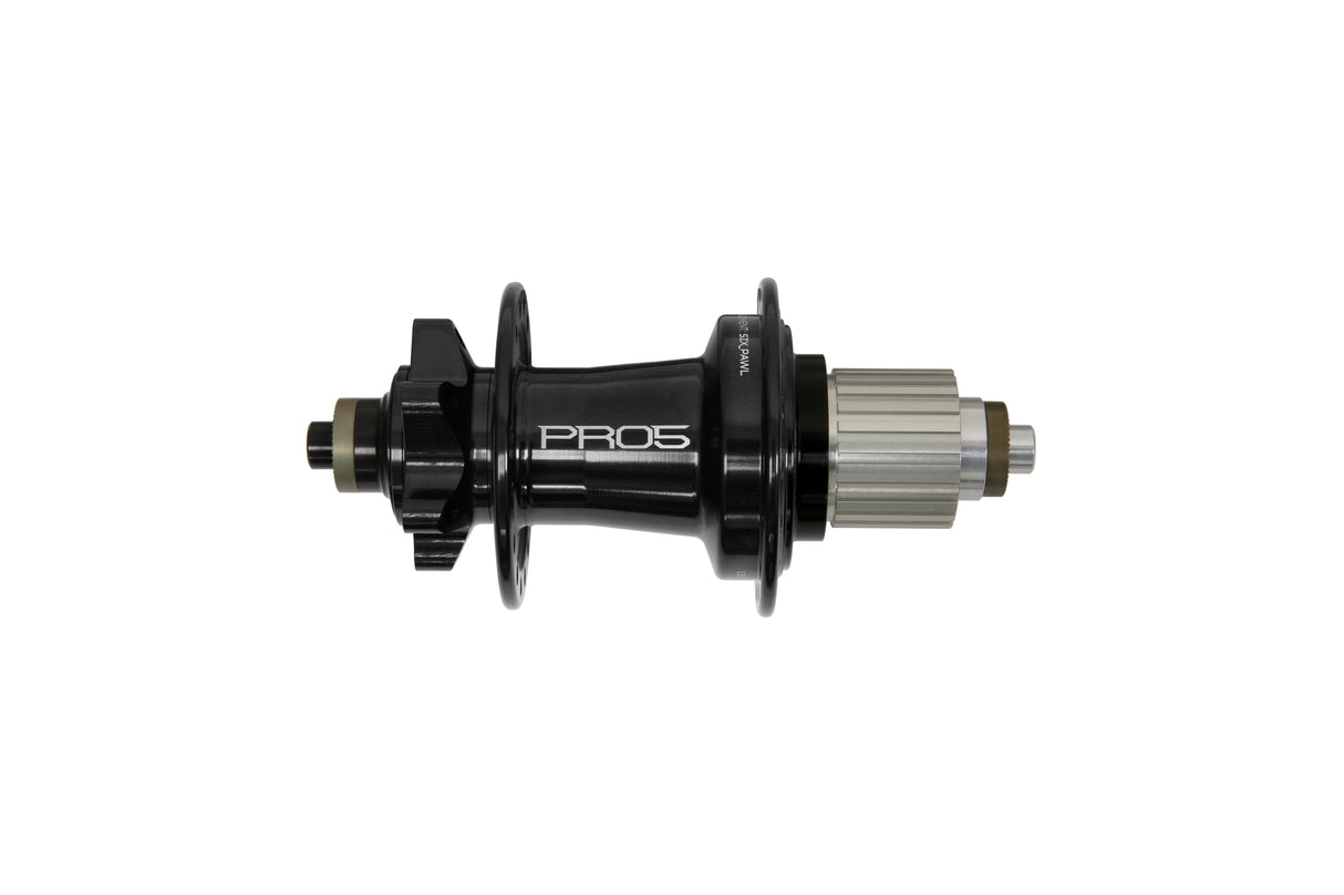 Pro 5 Hinterradnabe 32 Loch - schwarz - Shimano Microspline Freilauf