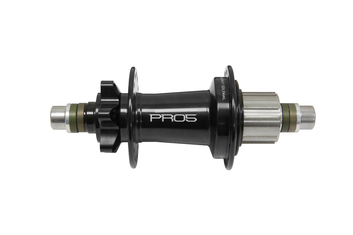 Pro 5 Trial/Singlespeed Hinterradnabe schwarz 32 Loch - 135 mm Bolt In Hope