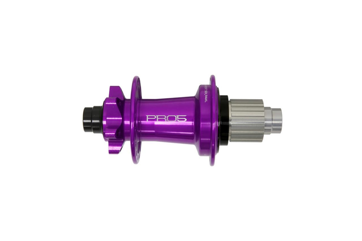 Pro 5 Hinterradnabe 32 Loch - purple - Shimano Microspline Freilauf