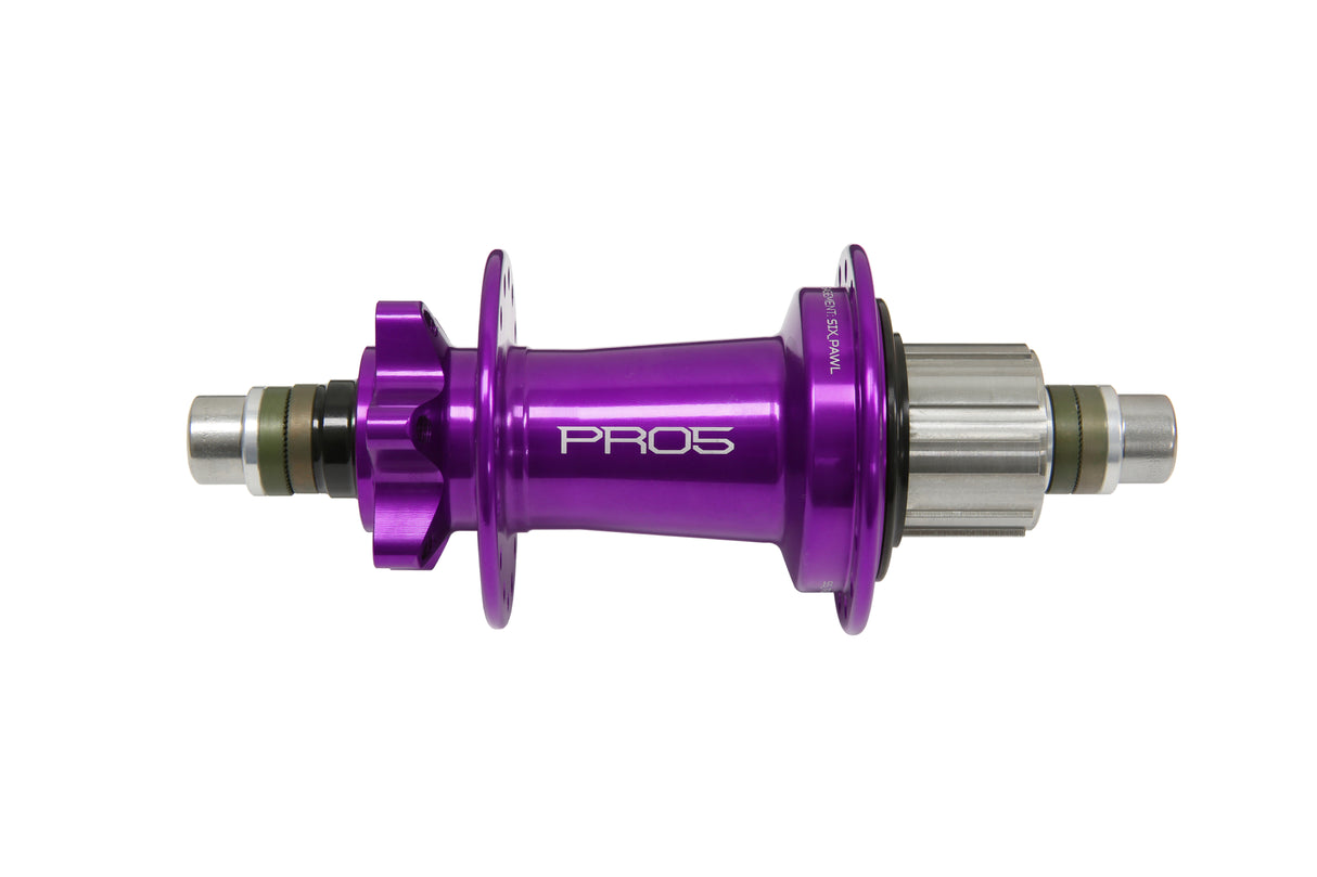 Pro 5 Trial/Singlespeed Hinterradnabe purple 32 Loch - 135 mm Bolt In Hope