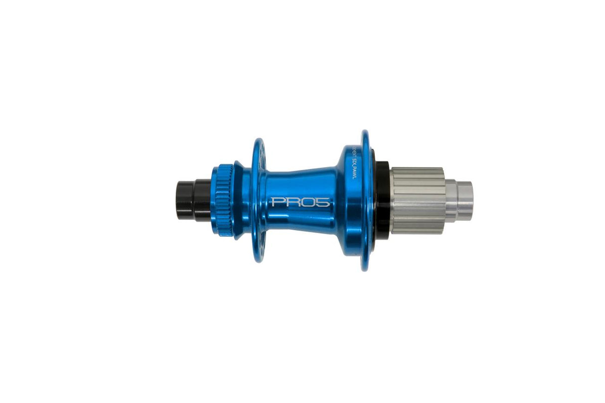 Pro 5 Hinterradnabe 32 Loch - Centerlock - blau - Shimano Microspline Freilauf