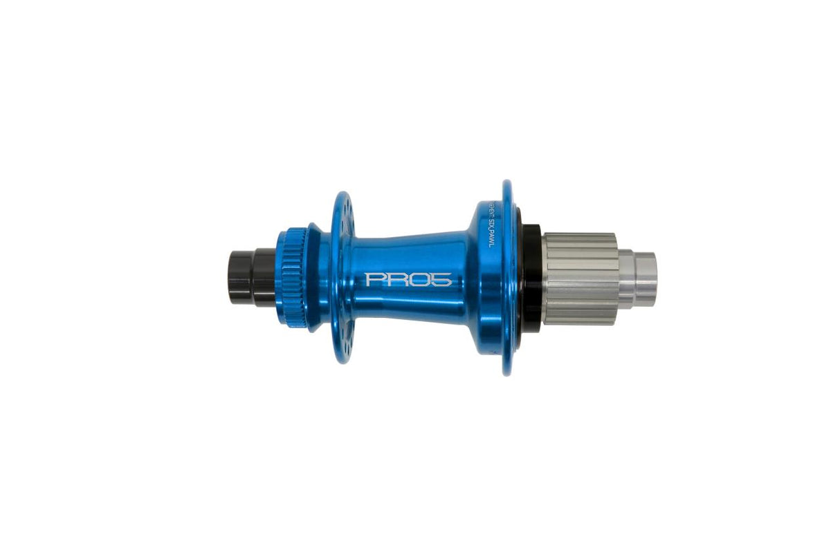 Pro 5 Hinterradnabe 32 Loch - Centerlock - blau - Shimano Microspline Freilauf