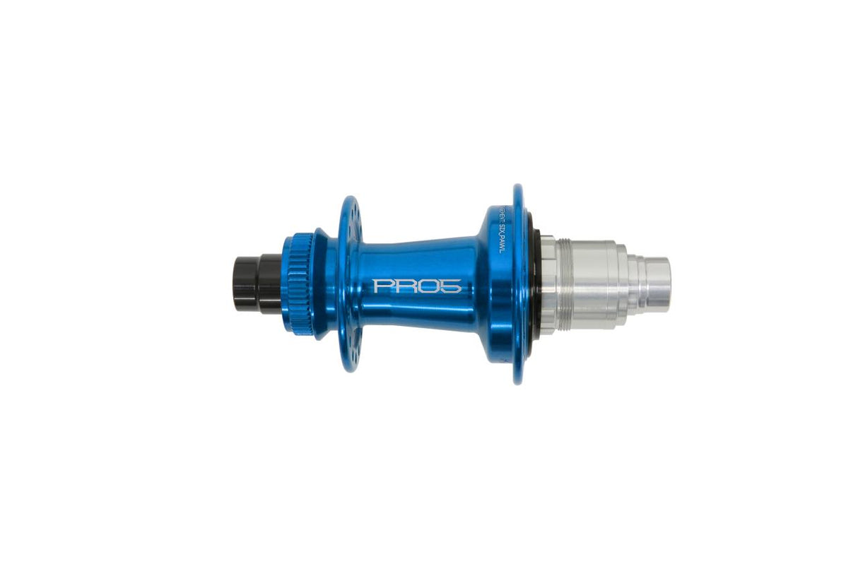 Pro 5 Hinterradnabe 32 Loch - Centerlock - blau - Sram XD Freilauf