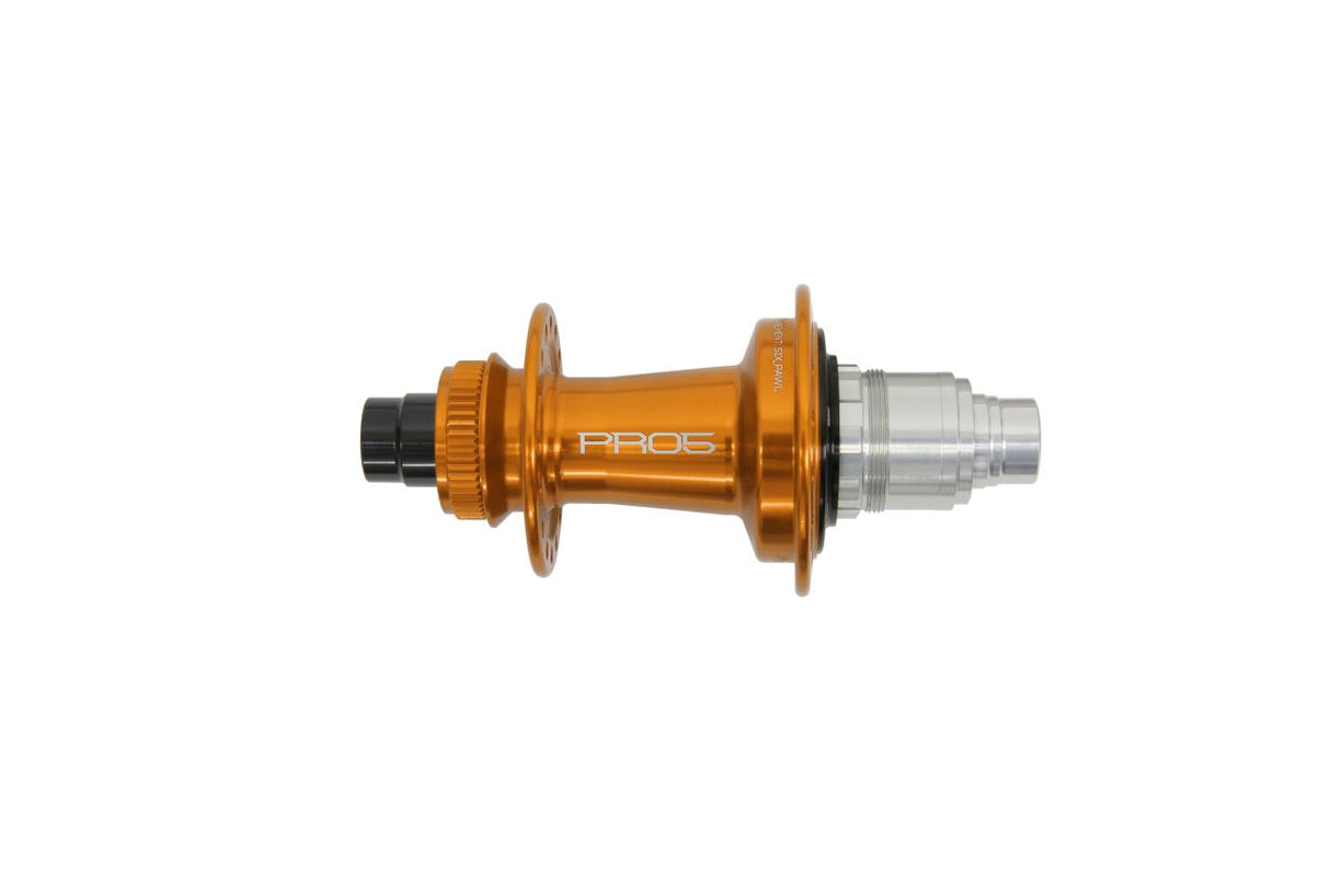 Pro 5 Hinterradnabe 32 Loch - Centerlock - orange - Sram XD Freilauf