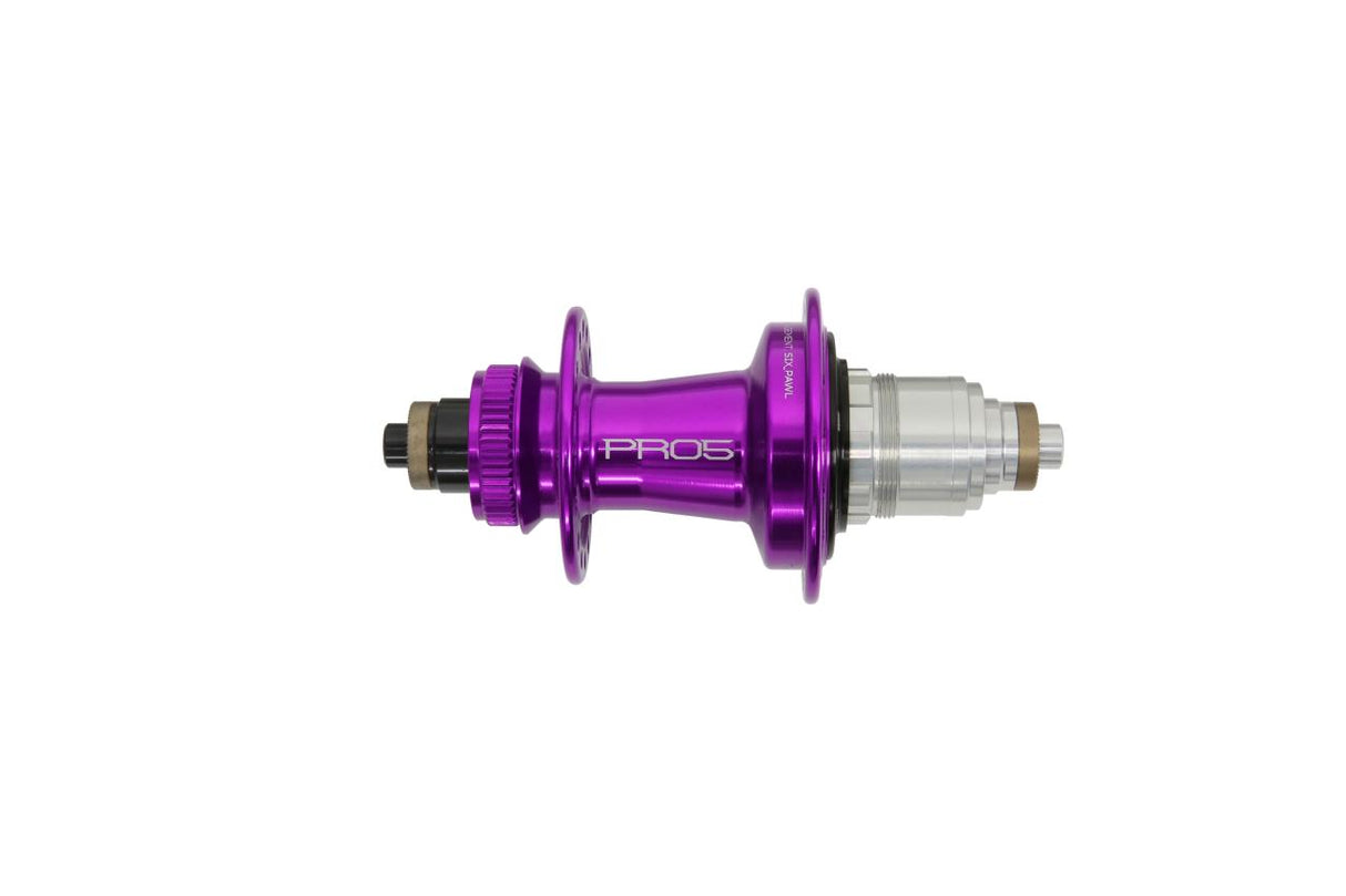 Pro 5 Hinterradnabe 32 Loch - Centerlock - purple - Sram XD Freilauf