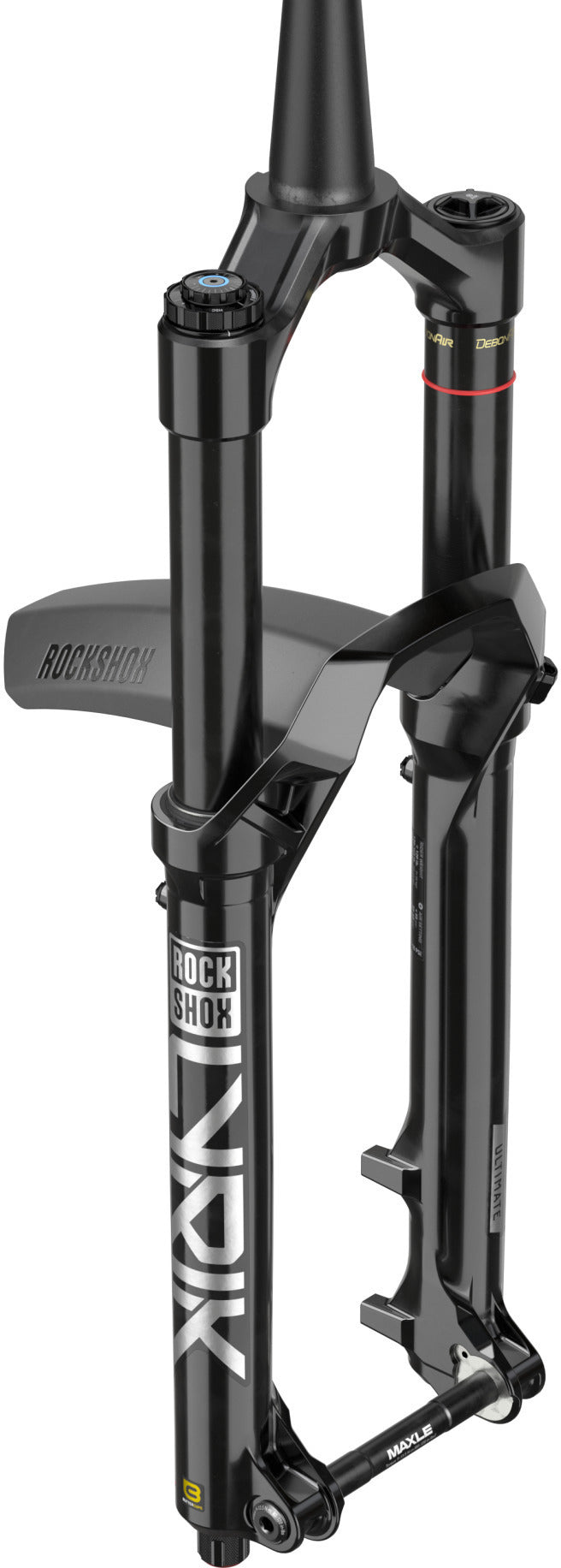 Lyrik Ultimate Debon Air+ RC2 - 27,5 Zoll - 140 mm Federweg, konisch, 44 mm Offset - Schwarz