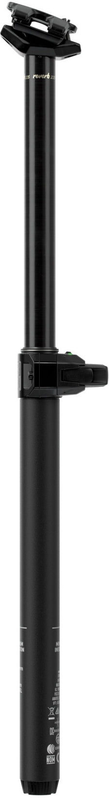Reverb AXS B1 Seatpost, 30.9 mm - black