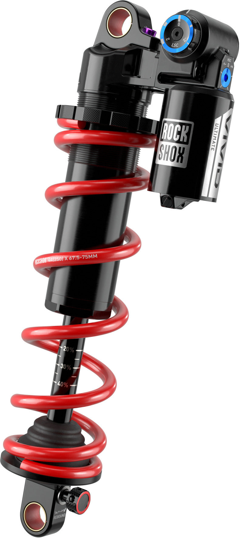 Vivid Coil Ultimate DH RC2 D1, Standard/Standard - 250 mm