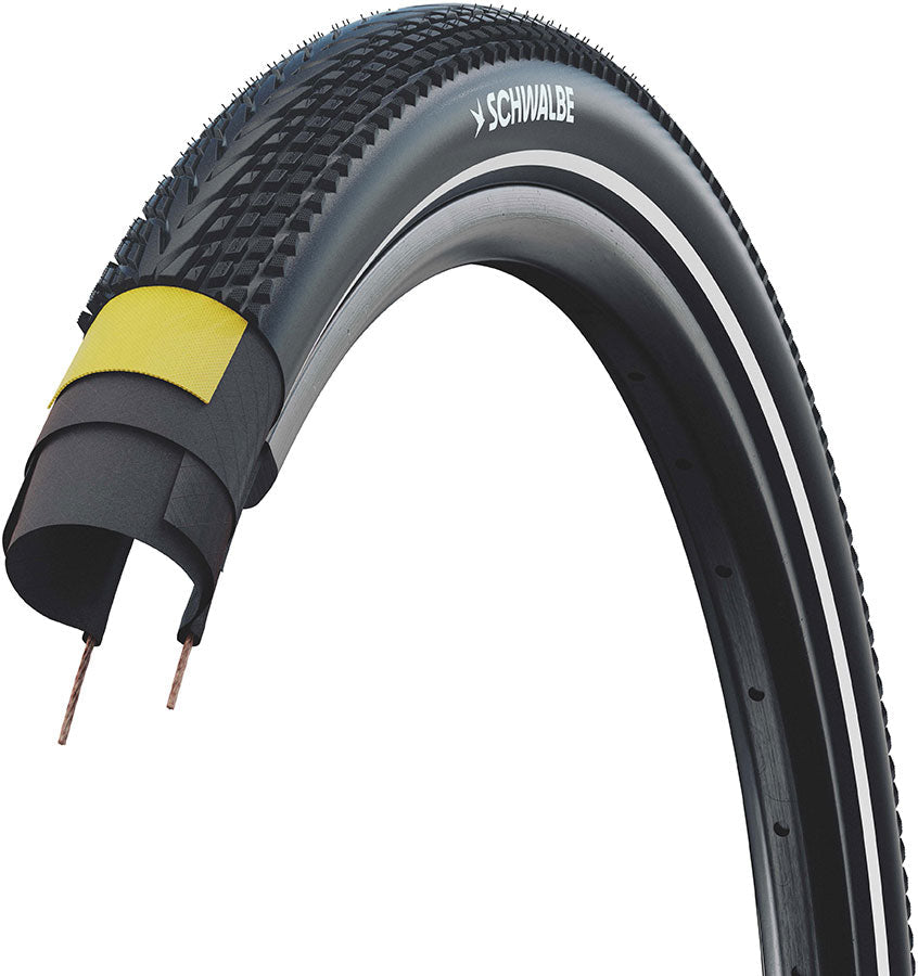 Marathon Almotion Pro, V-Guard, 28" Faltreifen TLR - schwarz Schwalbe