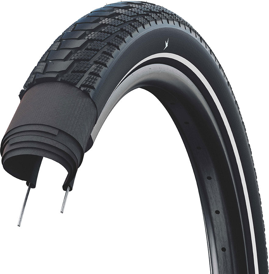 Motion Pick-Up, Addix, 27.5" Drahtreifen - schwarz/reflex