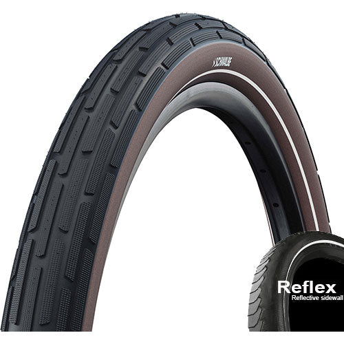 Motion Fat Frank, 27.5" Drahtreifen - schwarz/coffee/reflex