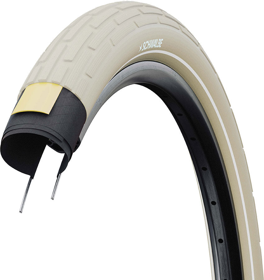 Motion Fat Frank, 27.5" Drahtreifen - creme/reflex