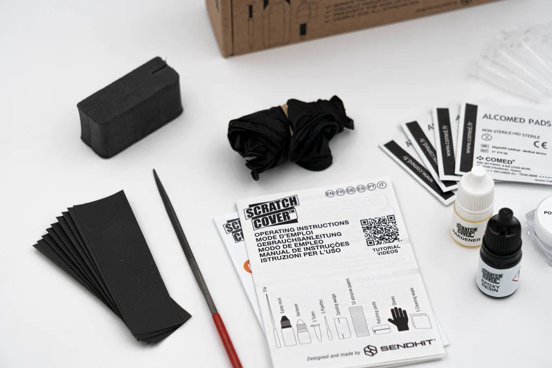 Scratch Cover Schwarz - Reparaturkit