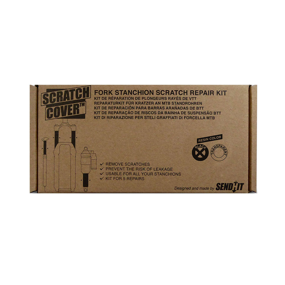 Scratch Cover Transparent - Reparaturkit