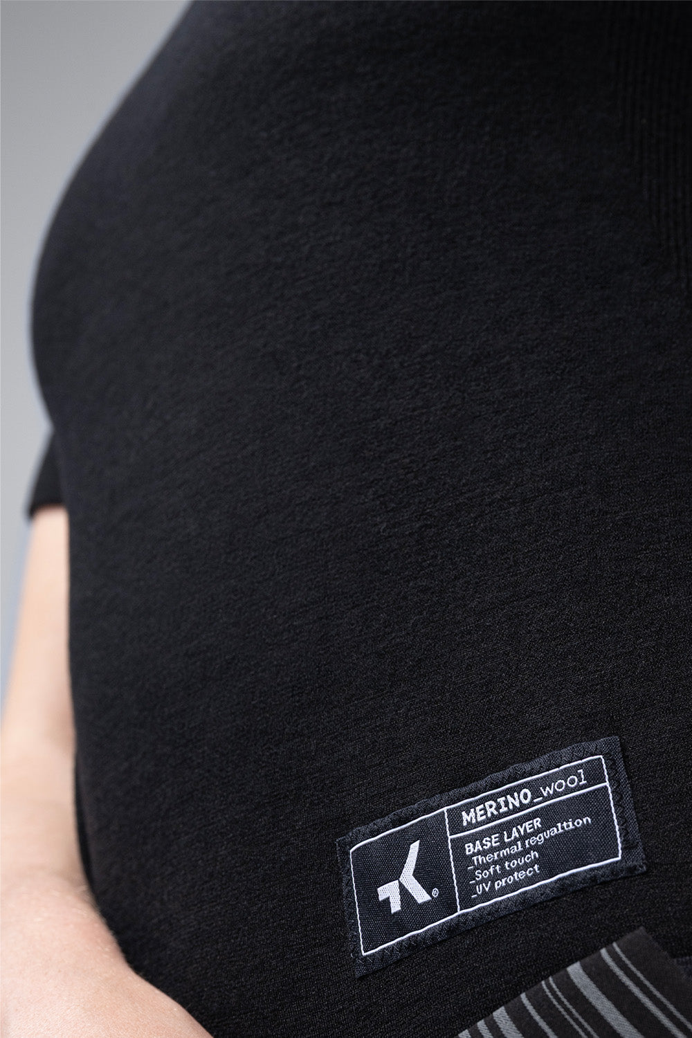 Base Layer Short Sleeve Winter Merino - Coal