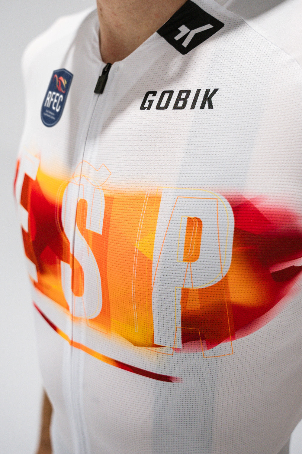 Short Sleeve Jersey CX Pro 4.0 - White RFEC