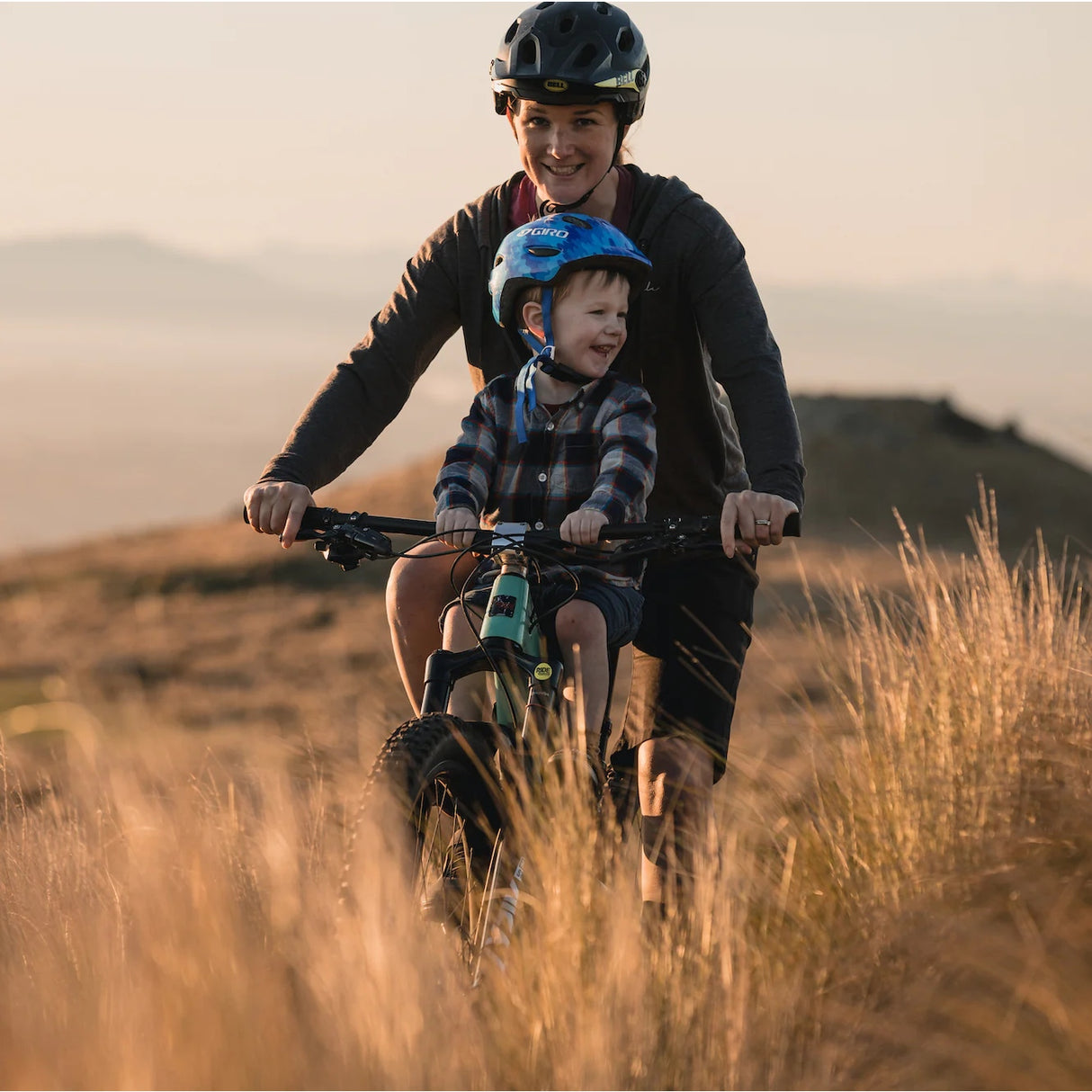 2.0 MTB-Kindersitz - Schwarz