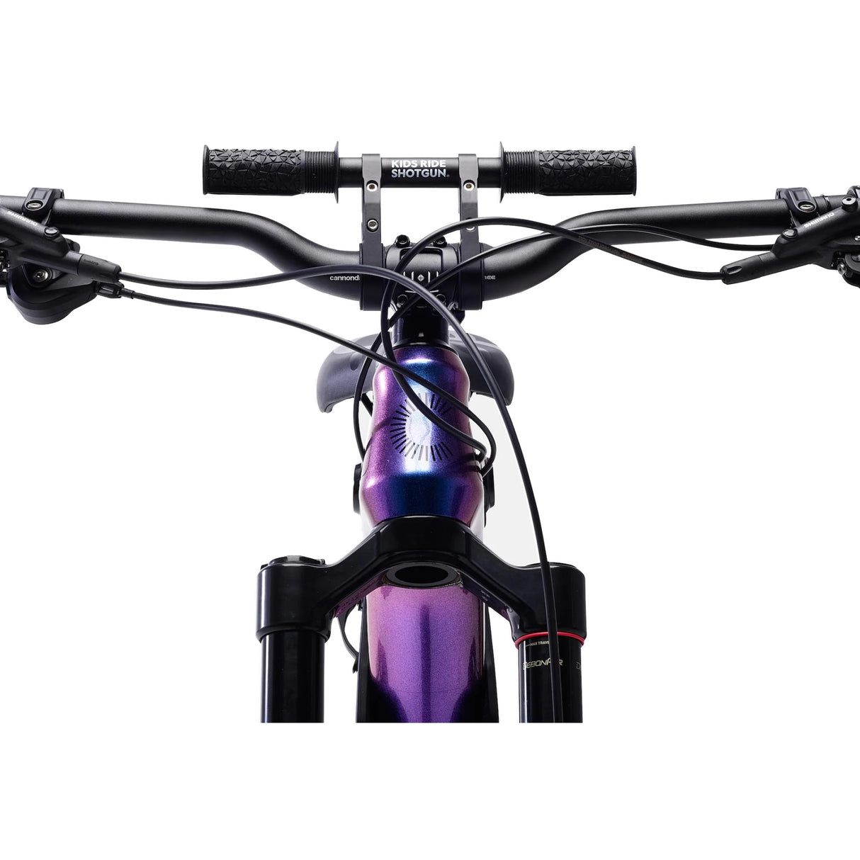 2.0 Kinderlenker für MTB-Kindersitz - Schwarz