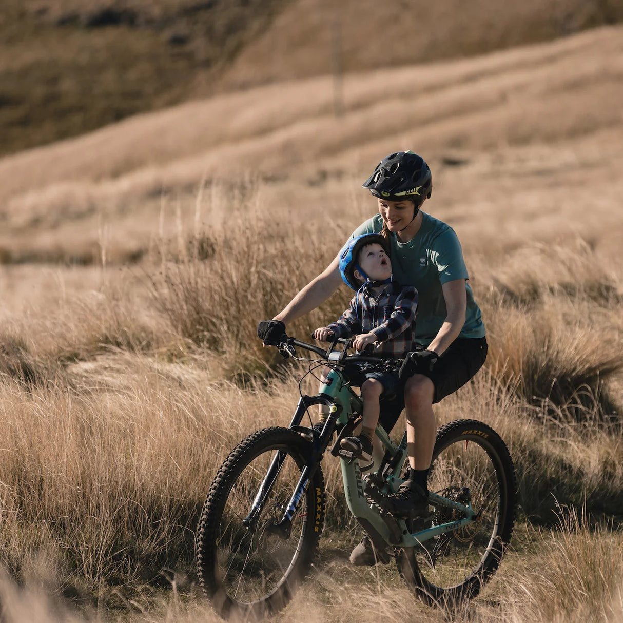 MTB Front 2.0 Kindersitz + 2.0 Lenker Combo - Schwarz