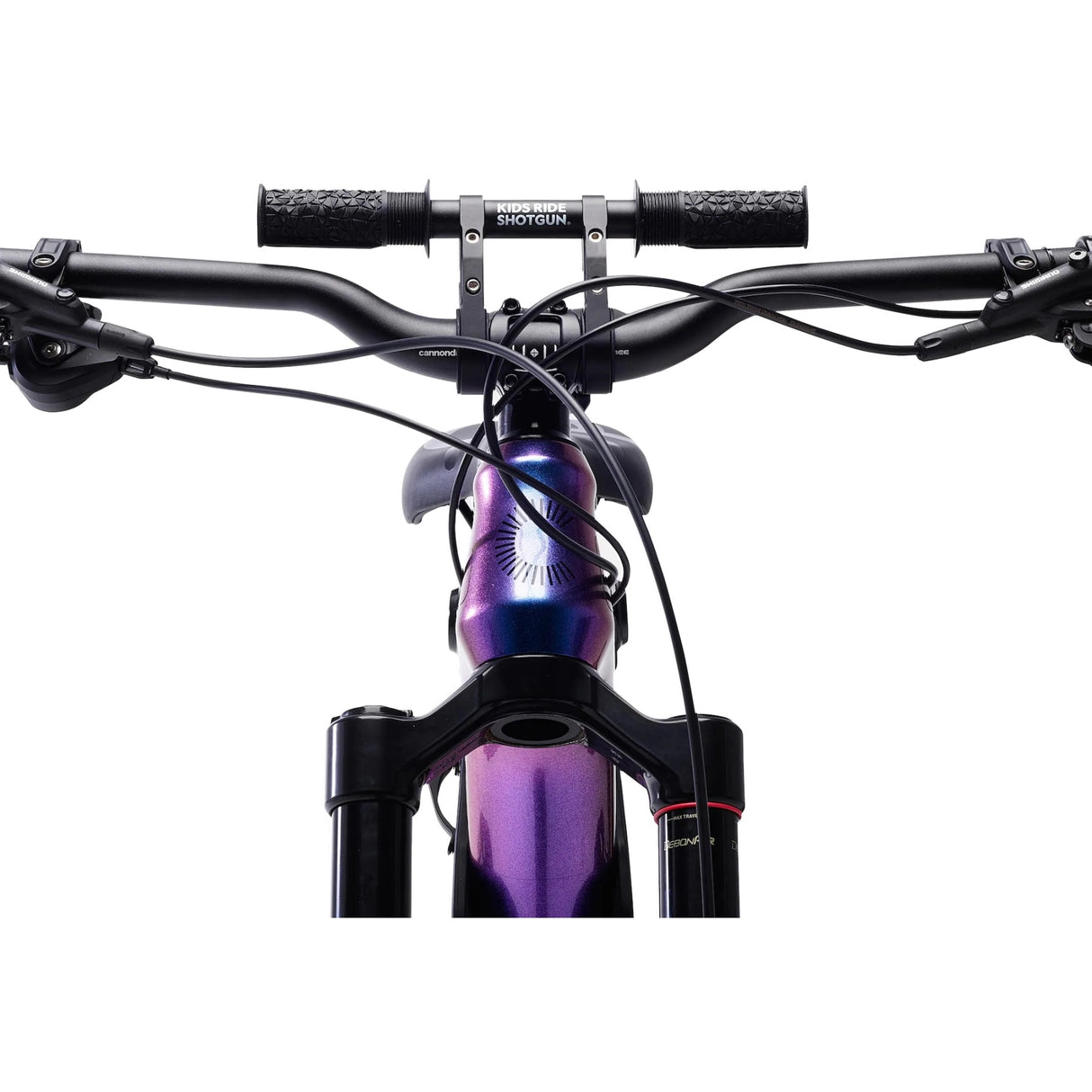 MTB Front 2.0 Kindersitz + 2.0 Lenker Combo - Schwarz