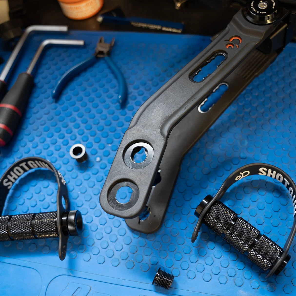 MTB Front 2.0 Kindersitz + 2.0 Lenker Combo - Schwarz