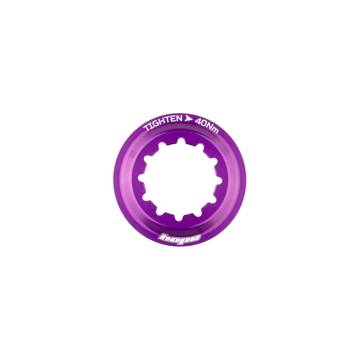 Center Lock Ring - Purple