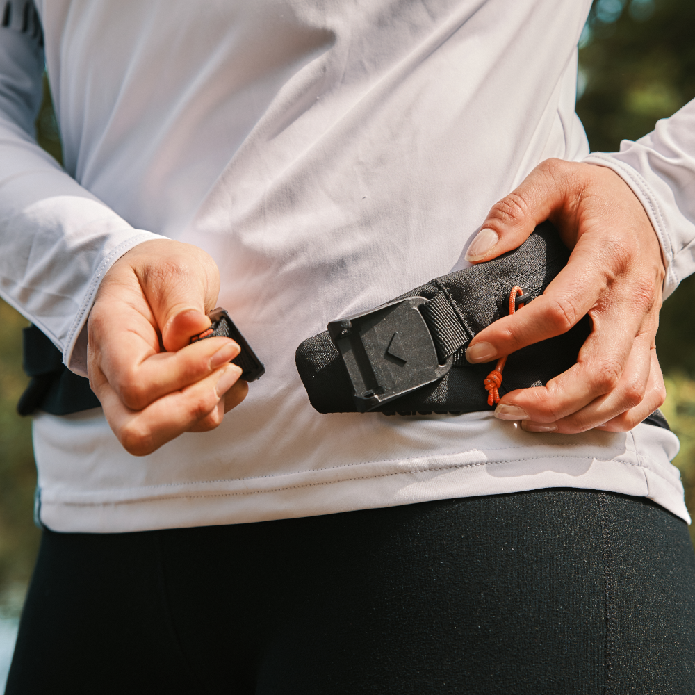 HIP BELT single + bottle 450 - black