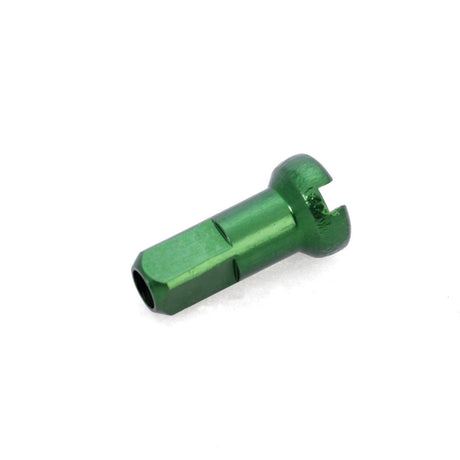 Alloy Race Nippel Aluminium - Grün