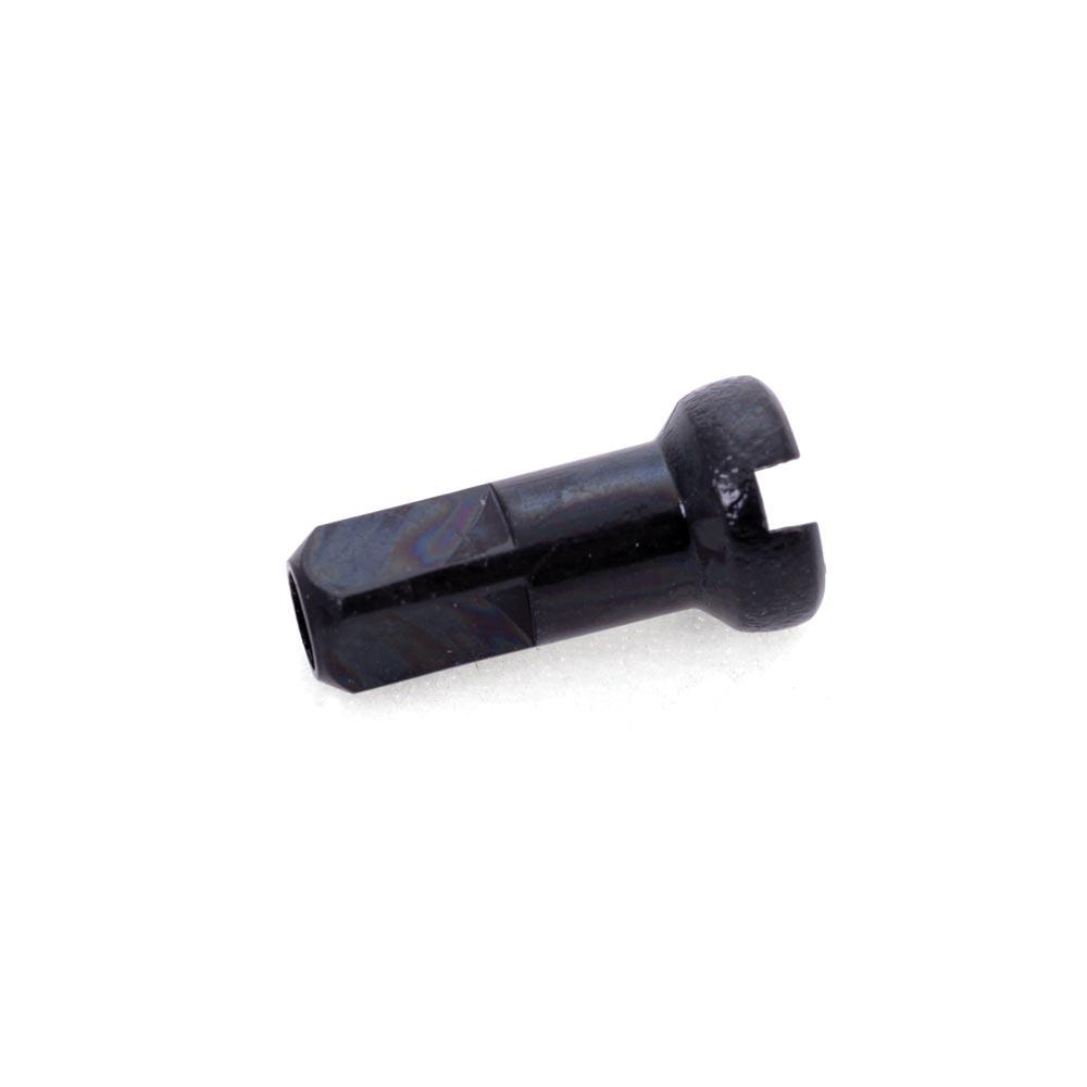 Alloy Race Nippel Aluminium - schwarz