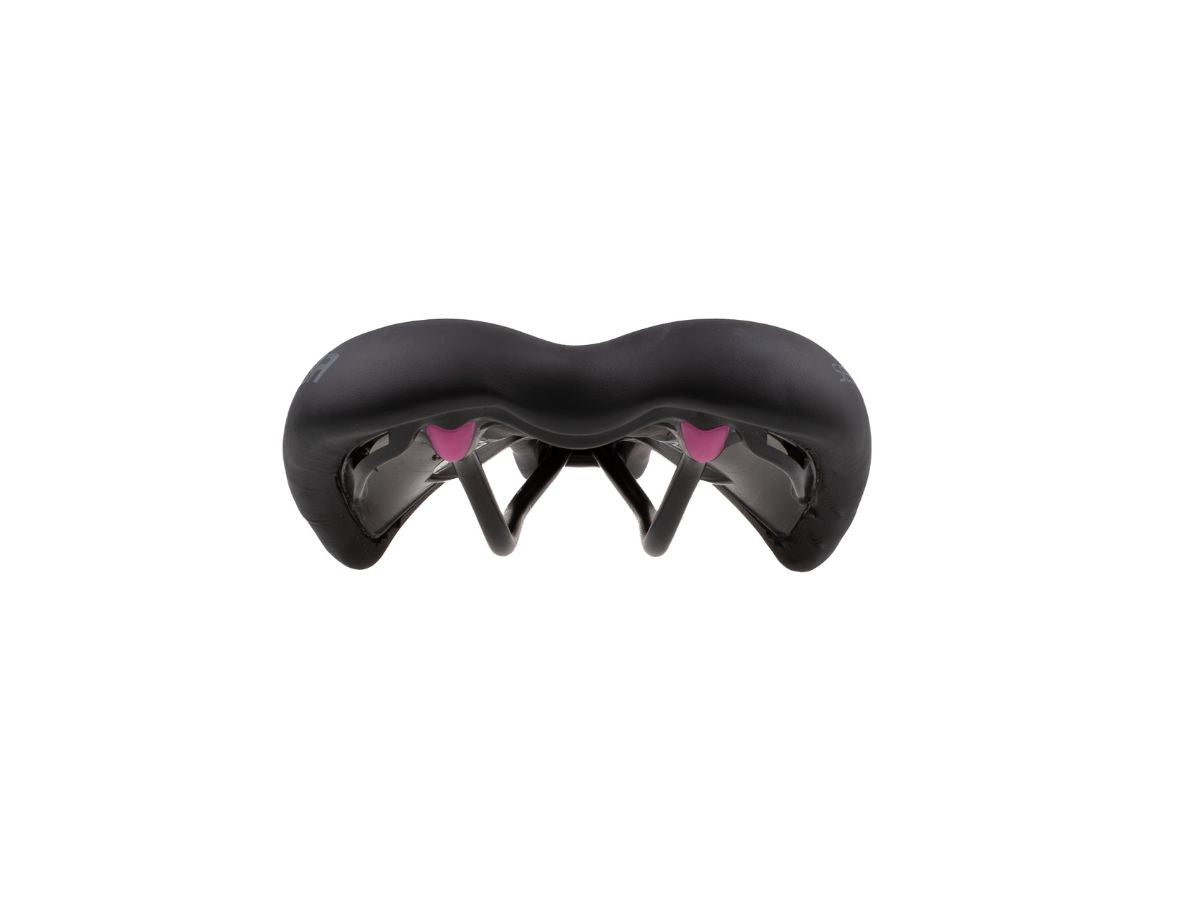 Diva Flow Titanium Damensattel - schwarz