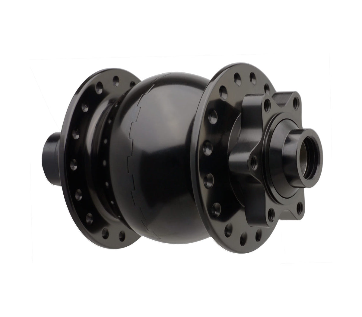 Nabendynamo SON 28 15x110 Boost 6 Loch - Schwarz eloxiert