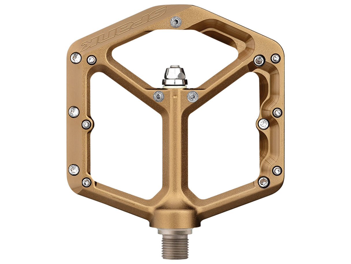Oozy Reboot Flat Pedal - bronze