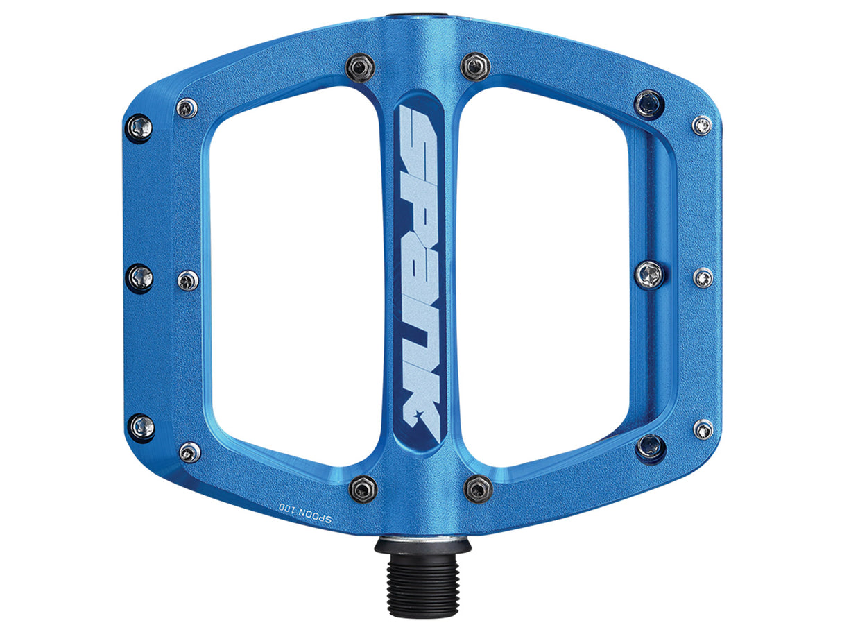 Spoon Reboot Flat Pedal - blau