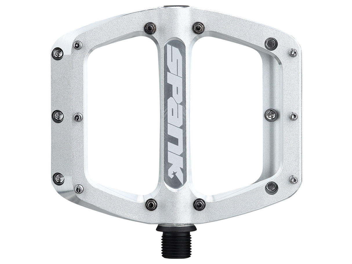 Spoon Reboot Flat Pedal - raw silver