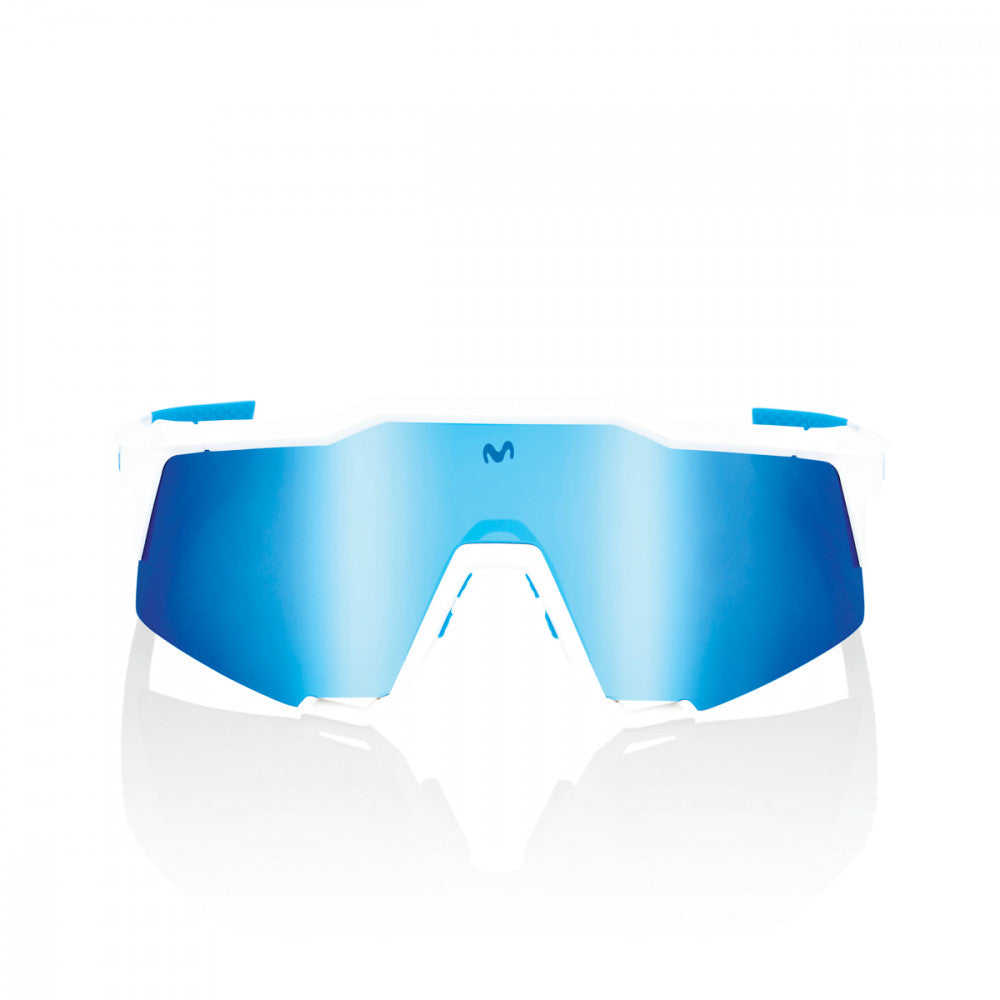 Speedcraft Movistar - HiPER Blue Multi Mirror Lens - Team White