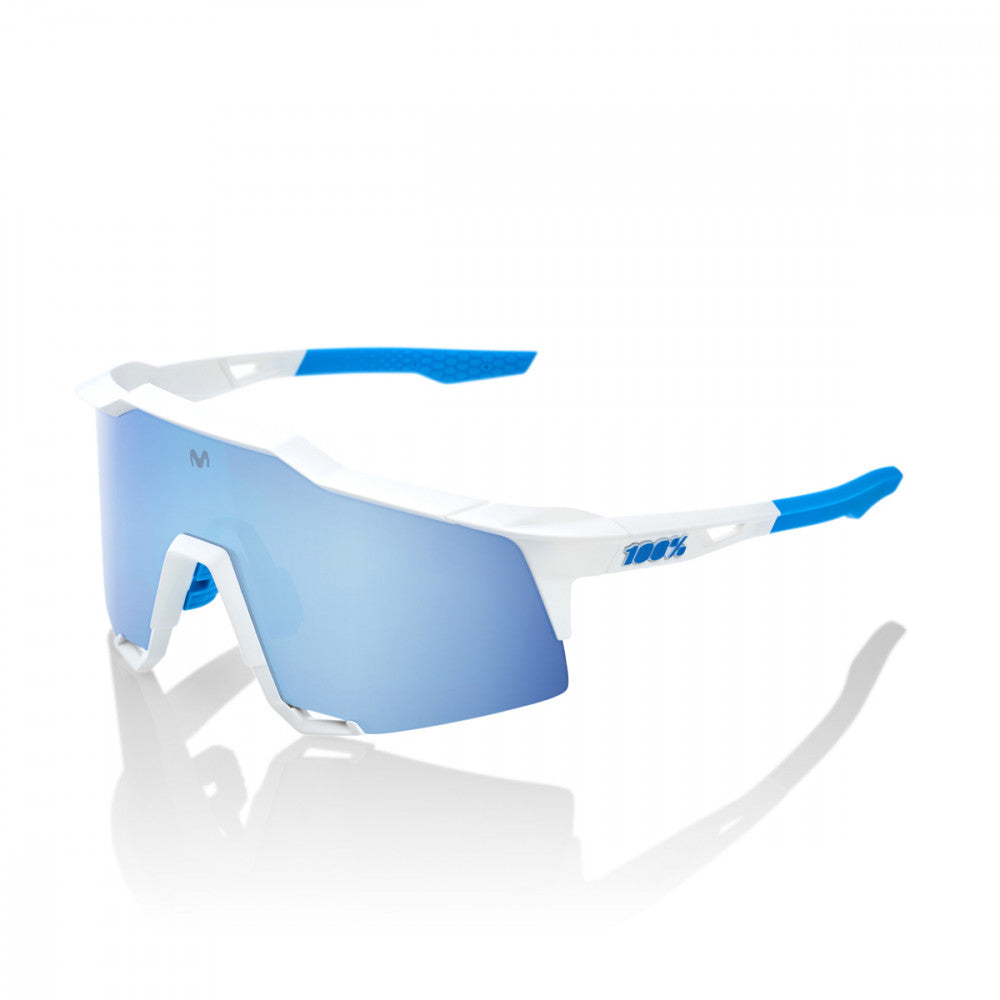Speedcraft Movistar - HiPER Blue Multi Mirror Lens - Team White