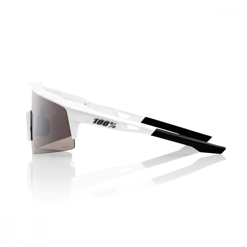 Speedcraft SL - HiPER Mirror Lens - Matte White HiPER Silver