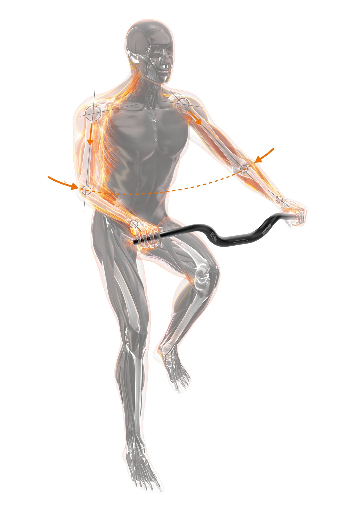 321 3.0 Lenker -Schwarz