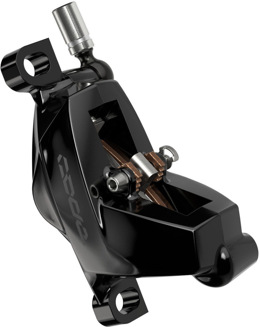 Code Silver Stealth 2 Kolben Bremse - schwarz