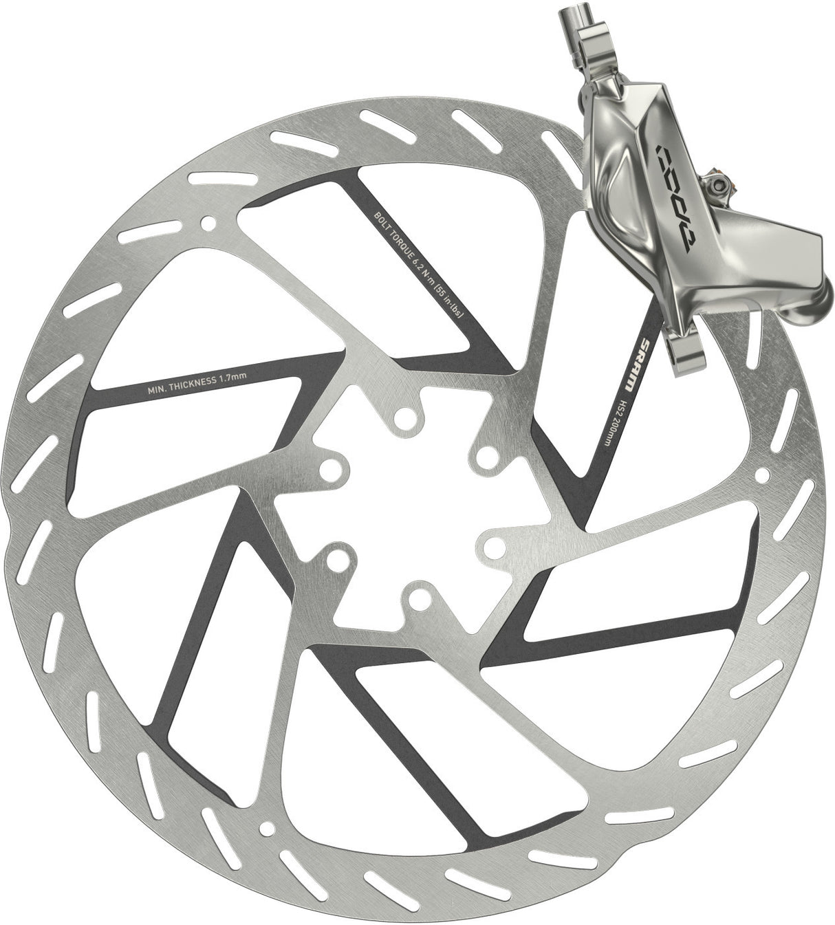 Code Ultimate Stealth 2 Kolben Bremse - schwarz