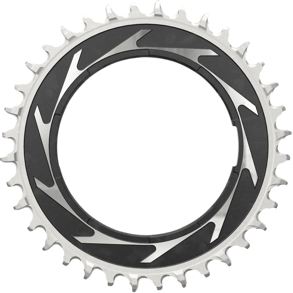 XX SL Eagle T-Type Powermeter KB, TM 0 mm Offset - schwarz/silber