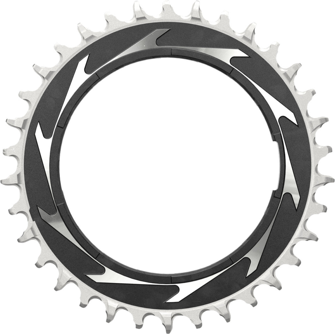 XX SL Eagle T-Type Powermeter KB, TM 3 mm Offset - schwarz/silber