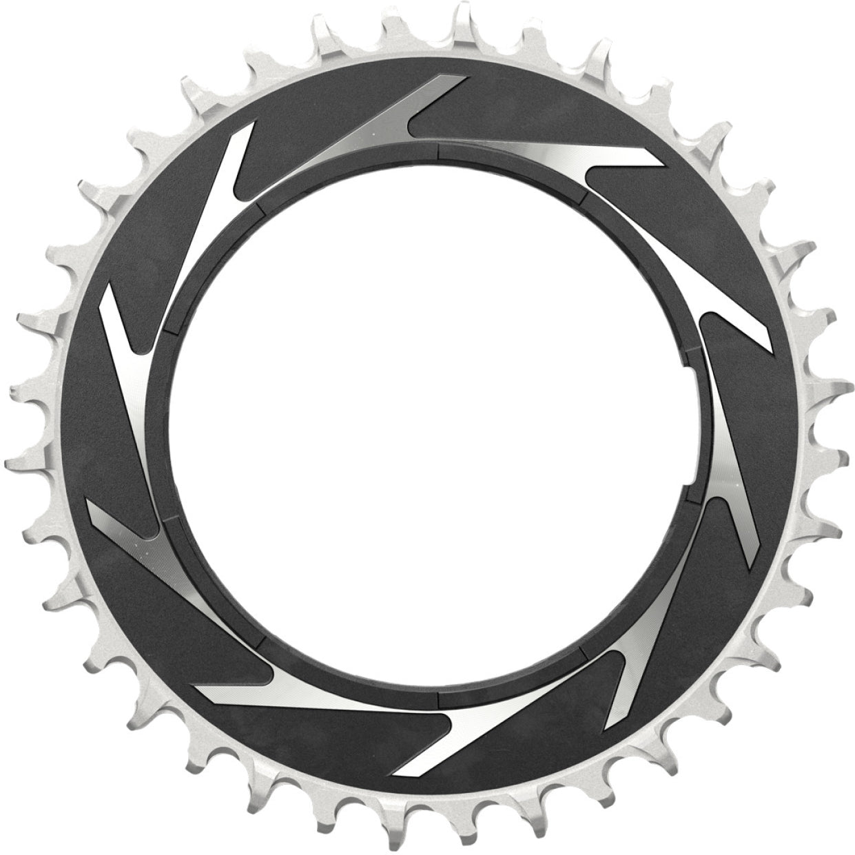 XX SL Eagle T-Type Powermeter KB, TM 3 mm Offset - schwarz/silber