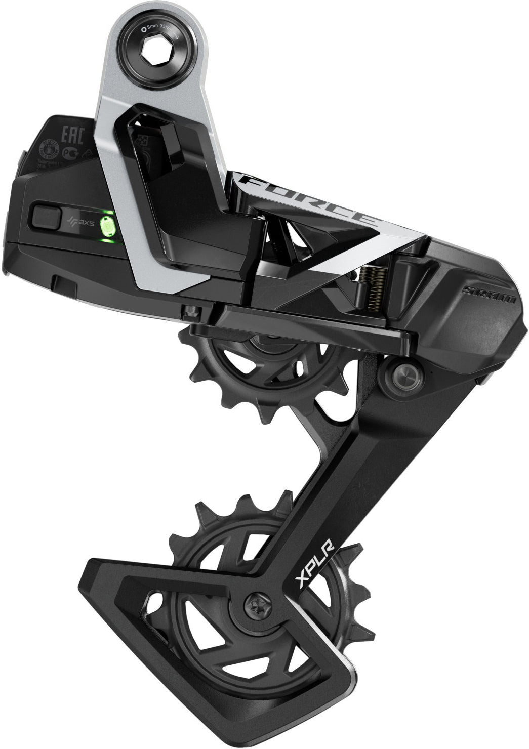 Force AXS XPLR E1 Schaltwerk - schwarz