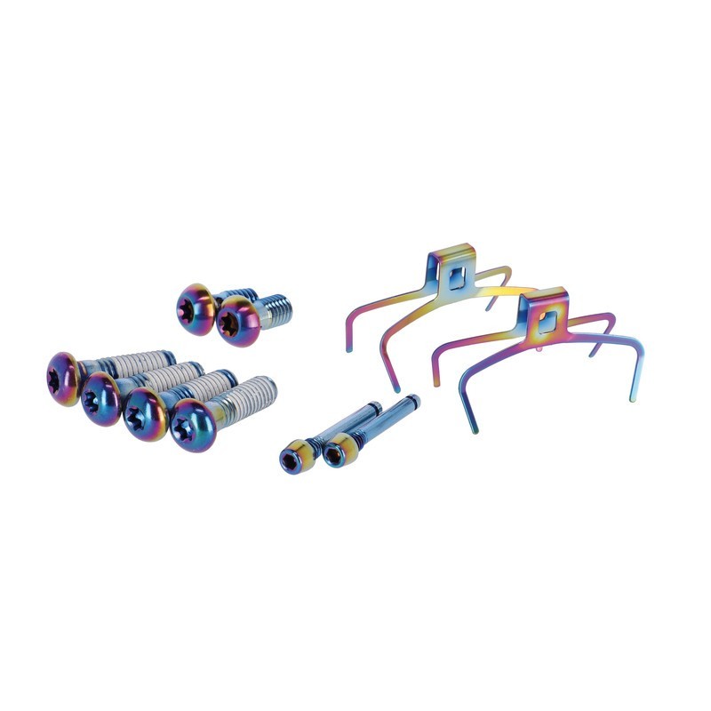 Bremssattel Hardware Upgrade Kit - Rainbow, für 2 Bremssättel - G2 ULT/RSC