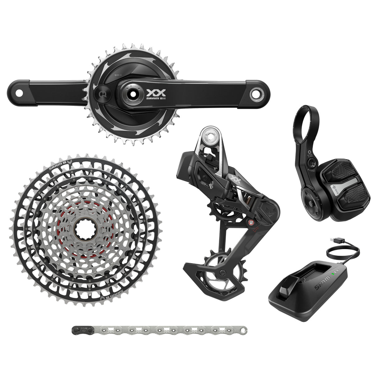 XX SL Eagle AXS Transmission Schaltgruppe - Powermeter