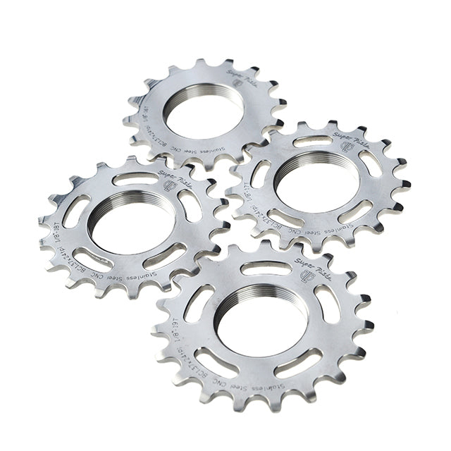 Super Pista Fixed Schraub Ritzel - CNC gefräßt