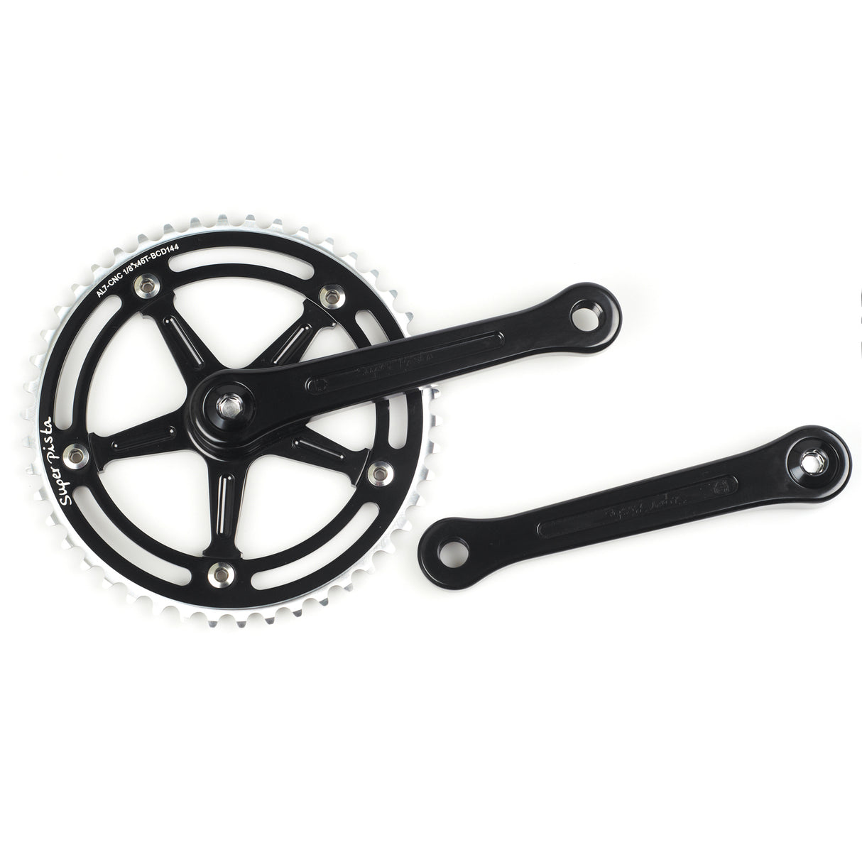 Super Pista Kurbelgarnitur 165mm